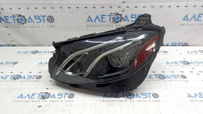 Фара передняя левая в сборе Mercedes W213 E 17-19 LED, скол