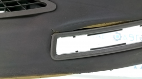 Торпедо передняя панель с AIRBAG Ford Fusion mk5 17-20 коричневая с бежевым под start-stop, под проекцию, стянулась кожа, надрыв, сломано крепление
