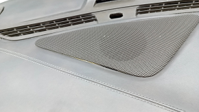 Торпедо передняя панель с AIRBAG Ford Fusion mk5 17-20 коричневая с бежевым под start-stop, под проекцию, стянулась кожа, надрыв, сломано крепление