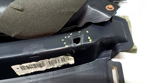 Торпедо передняя панель с AIRBAG Ford Fusion mk5 17-20 коричневая с бежевым под start-stop, под проекцию, стянулась кожа, надрыв, сломано крепление