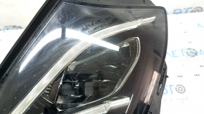 Фара передняя правая в сборе Mercedes W213 E 17-19 LED, скол, под полировку