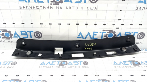 Ornamente portbagaj inferioare negre pentru Mercedes W213 E 17-23 cu acționare electrică, zgârieturi