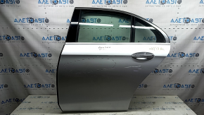 Ansamblu ușă spate stânga fără cheie Mercedes W213 E 17-23, argintiu 775, zgâriat