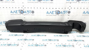 Губа заднего бампера Subaru Forester 25-26 структура, Base, Premium, с накладками, царапины