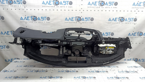 Bord Mercedes W213 E 17-23 cu AIRBAG fără proeminență, piele neagră