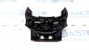 Încuietoare cotieră consolă centrală Mercedes W213 E 17-20, piele neagră