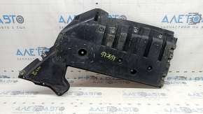 Защита переднего бампера Ford Fusion mk5 17-20 правая, потерта, надломана