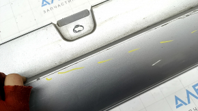 Prag stânga Mercedes W213 E 300/350 17-23 fără mulaje, pachet AMG, argintiu, uzat, vopsea exfoliată