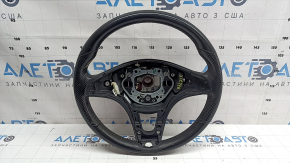 Volan fără sistem de direcție Mercedes W213 E 300/400/43 17-18 cu padele încălzite, piele neagră, uzat