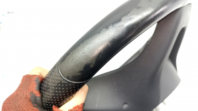 Volan fără sistem de direcție Mercedes W213 E 300/400/43 17-18 cu padele încălzite, piele neagră, uzat