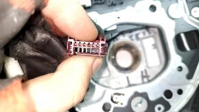 Volan fără sistem de direcție Mercedes W213 E 300/400/43 17-18 cu padele încălzite, piele neagră, uzat