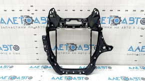 Накладка передней панели Subaru Forester 25-26 под монитор, черная