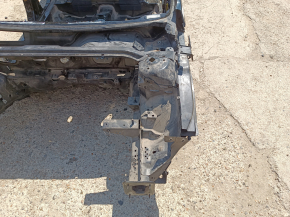Caroserie plug-in pentru panoul lateral stânga față Ford Fusion mk5 13-20, neagră, cu suport pentru port de încărcare