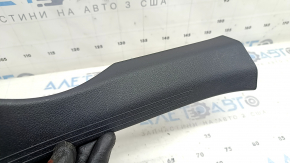Ornamente prag interior spate dreapta pentru Mercedes W213 E 17-23, negru, zgârieturi