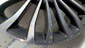 Диск колесный R18*8J 5*108 Ford Fusion mk5 17-18 тип 7, бордюрка