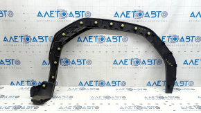 Ornament aripă stânga față pentru Subaru Forester 2020-2026, negru, uzat