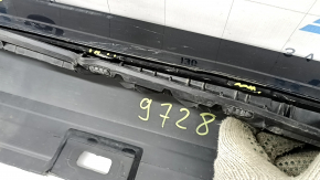 Prag stânga pentru Audi A5 F5 20-25 5D, negru, îndoit, suport rupt, rupt, zgârieturi