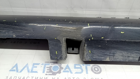Prag stânga Ford Fusion mk5 13-20 negru, cu garnituri, îndoit, uzat