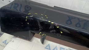 Prag dreapta pentru Ford Fusion mk5 13-20, negru, cu garnituri, îndoit, uzat