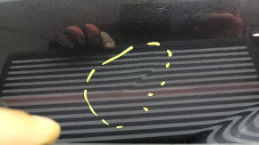 Ușă spate stângă nealterată Toyota Highlander 20-26 grafit 1G3, bare de protecție