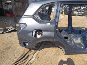 Четверть крыло задняя правая Subaru Forester 25-26 на кузове, графит