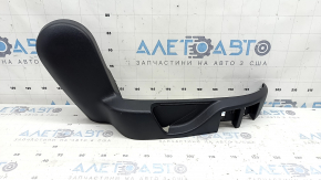 Ornamente laterale pentru scaunul spate dreapta, rândul 2, dreapta, Toyota Highlander 20-26, negre, cu dop, zgârieturi, element de fixare rupt