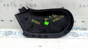 Ornamente laterale pentru scaunul spate stânga, rândul 2, dreapta, Toyota Highlander 20-26, negru, zgârieturi