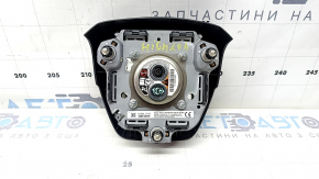Подушка безопасности airbag в руль водительская Toyota Highlander 20-21 черная, царапины
