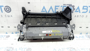 Подушка безопасности airbag коленная водительская левая Toyota Highlander 20-26 черная, царапины