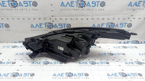 Фара передняя правая Toyota Highlander 21-26 LED+LED DRL темная, под полировку, царапины