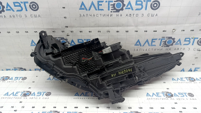 Фара передняя правая Toyota Highlander 21-26 LED+LED DRL темная, под полировку, царапины