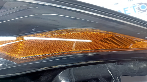 Far stânga față LED+LED DRL pentru Toyota Highlander 21-26, închis, pentru inundare, uzat