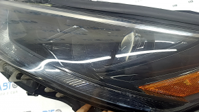 Far stânga față LED+LED DRL pentru Toyota Highlander 21-26, închis, pentru inundare, uzat