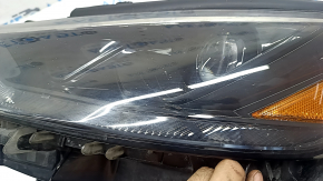 Far stânga față LED+LED DRL pentru Toyota Highlander 21-26, închis, pentru inundare, uzat