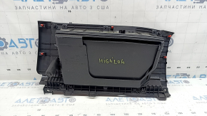 Torpedou Toyota Highlander 20-23, negru, zgârieturi