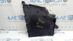Ornamente consolă centrală stânga spate pentru Toyota Highlander 20-22, negre, fără consolă, zgârieturi