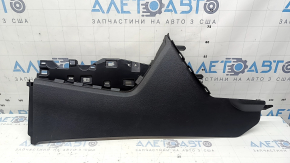 Ornamente negre pentru consola centrală Toyota Highlander 20-26, dreapta jos, zgârieturi