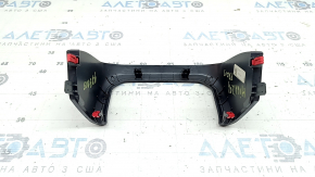 Ornamente consolă centrală spate Toyota Highlander 20-26, negru, parte inferioară, zgârieturi
