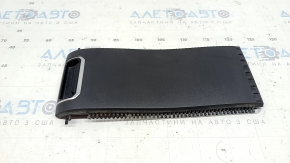 Cotieră consolă centrală Toyota Highlander 20-26, piele neagră, zgârieturi pe crom