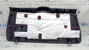 Ornamente inferioare hayon pentru Toyota Highlander 20-26, negre, fără difuzoare, cu ornamente, zgârieturi
