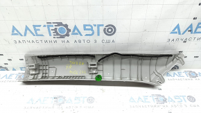 Накладка передней стойки верхняя правая Toyota Highlander 20-26 серая, под химчистку