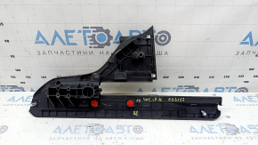 Ornamente de fixare scaun, al doilea rând de scaune, dreapta exterior, Toyota Highlander 20-26, negru, zgârieturi