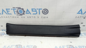 Ornamente prag ușă dreapta față pentru Toyota Highlander 20-26, negru, zgârieturi