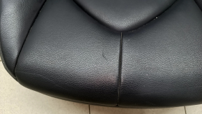 Водительское сиденье Toyota Highlander 22-23 с airbag, электрическое, подогрев, кожа черная, XLE, заломы на коже