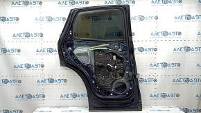 Дверь в сборе задняя левая Mazda CX-5 17-25 тонировка, синий 42M, тычка