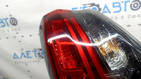 Фонарь внешний крыло левый Toyota Highlander 20-23 LED, царапины