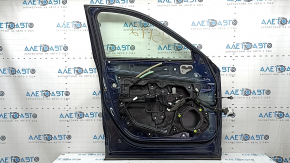 Дверь в сборе передняя левая Mazda CX-5 17-25 keyless, триплекс, синий 42M
