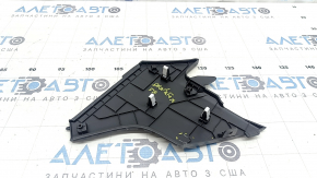 Ornament consolă centrală dreapta sus pentru Hyundai Santa Fe 24-26 față, gri, suport rupt, crăpat