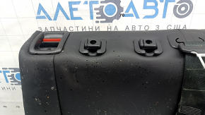 Spătarul scaunelor din spate, al doilea rând, dreapta, Lexus UX200 UX250h 19-26, piele neagră, curățabil chimic
