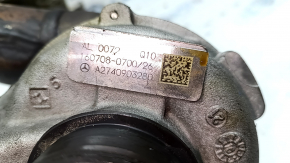 Турбина в сборе с коллектором Mercedes W213 E 300 17-19 2.0T 54к